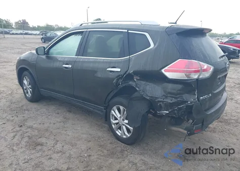2016 Nissan Rogue Sv z USA, uszkodzony, nr VIN KNMAT2MT0GP735784